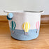 Hot Air Balloons - Blue Rope Personalised Storage Basket